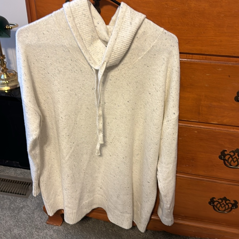 Pure- jill Womens Long Sleeve Cowl Neck Sweater - Picture 4 of 8
